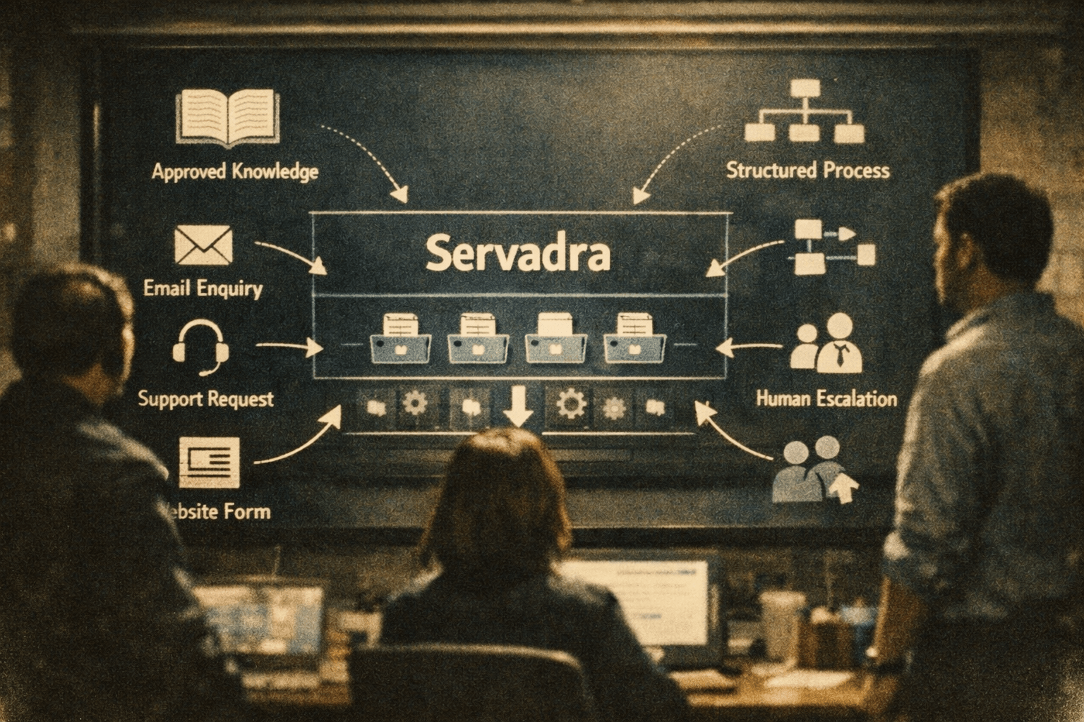Human Always in Charge with Servadra